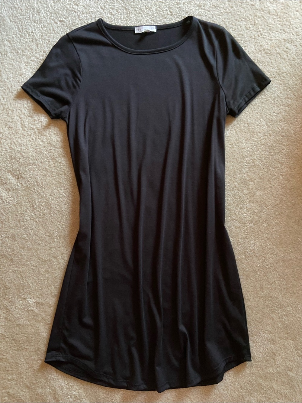 Socialite T shirt Black Dress​​​